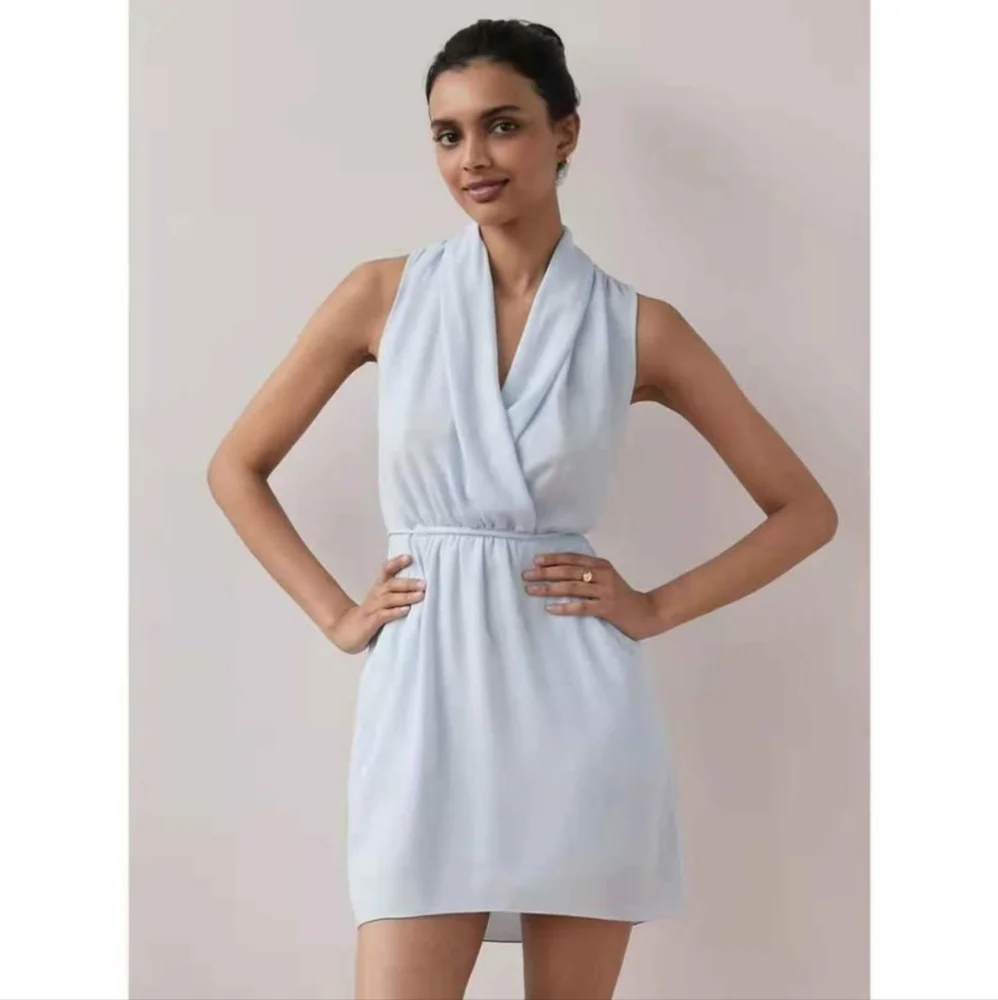 New Aritzia party dress casual dress Elegant Black Sleeveless Dress - Picture 2 of 6